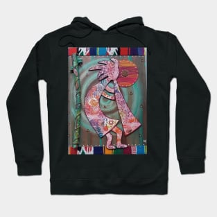 KOKOPELLI by Harriette Knight Hoodie